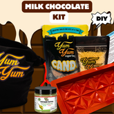 Dubai Pistachio Chocolate Bar Kit β DIY White, Dark & Milk Chocolate | Yum Yum Candy Shop