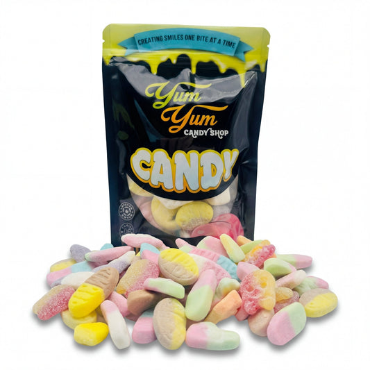 New Candy Arrivals: Swedish Gummies, Filled Candy Logs, and Hot Honey Snack Mix