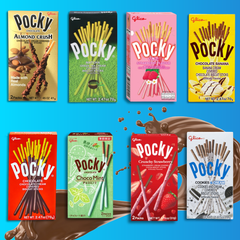 Glico Pocky Sticks Multiple Flavors Japanese Snacks - Crunchy Japanese imported limited edition Chocolate Mix and Match