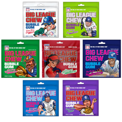 Big League Chew Bubble Gum – 7 Classic Flavors & Nostalgic Fun