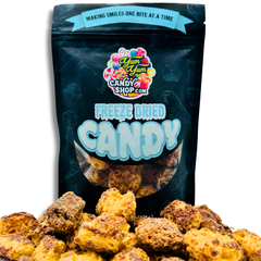 Freeze Dried Caramel Cookie Crunch Freeze Dried Chocolate Caramel Cookie Candy Bars 3oz Bag Freeze Dried Candy