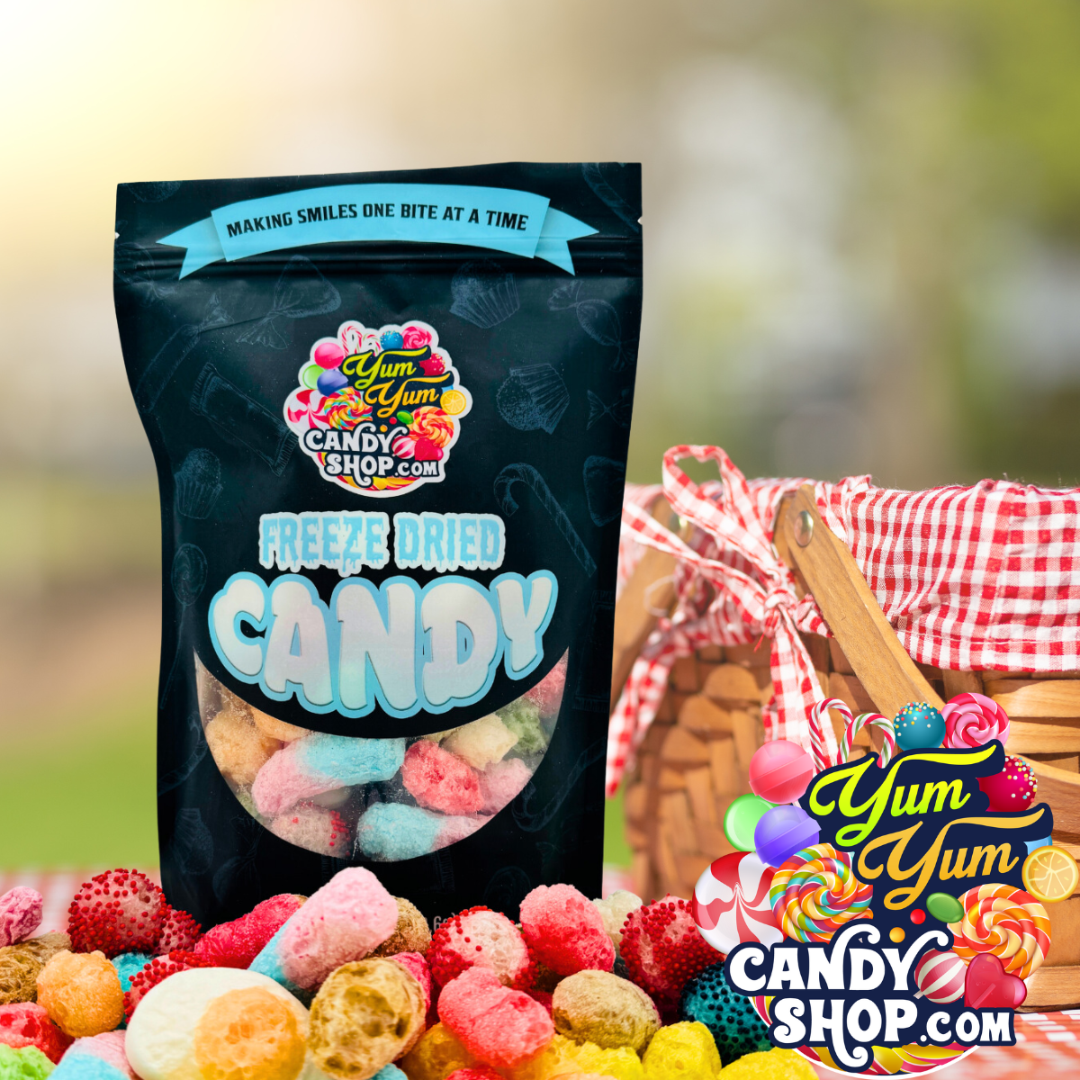 Freeze Dried Not So Gummy Mix Freeze Dried Candy Mixture 7oz Bag