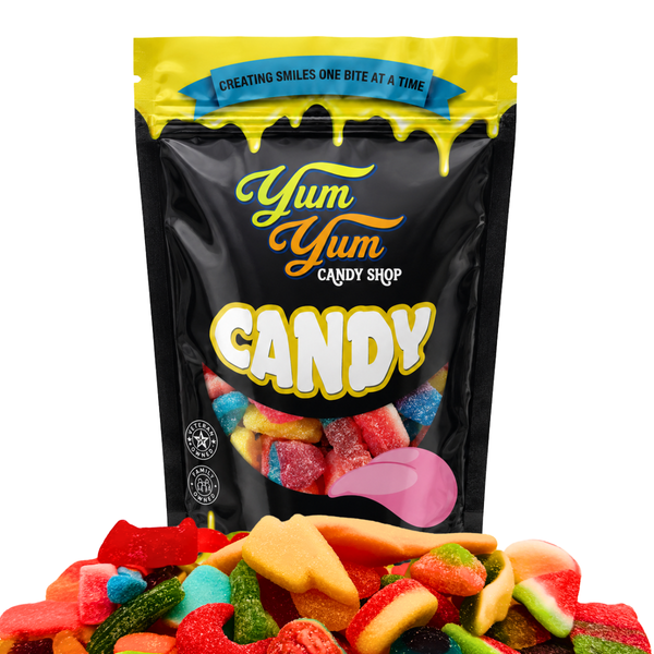 Gummy Candy Mix: Sweet & Sour Assorted Gummies Bag – Yumyumcandyshop