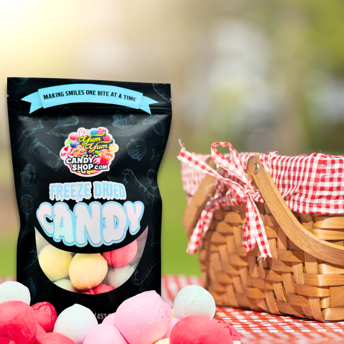 Summer Mix Freeze Dried Salt Water Taffy Candy Blend Licorice, Cotton Candy, Popcorn, & Bubble Gum