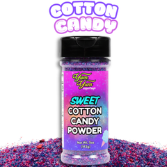 Sweet & Sour Candy Powder Shaker – Blue Raspberry, Cotton Candy, Wild Cherry & Plain