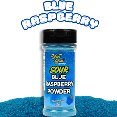 Sweet & Sour Candy Powder Shaker – Blue Raspberry, Cotton Candy, Wild Cherry & Plain