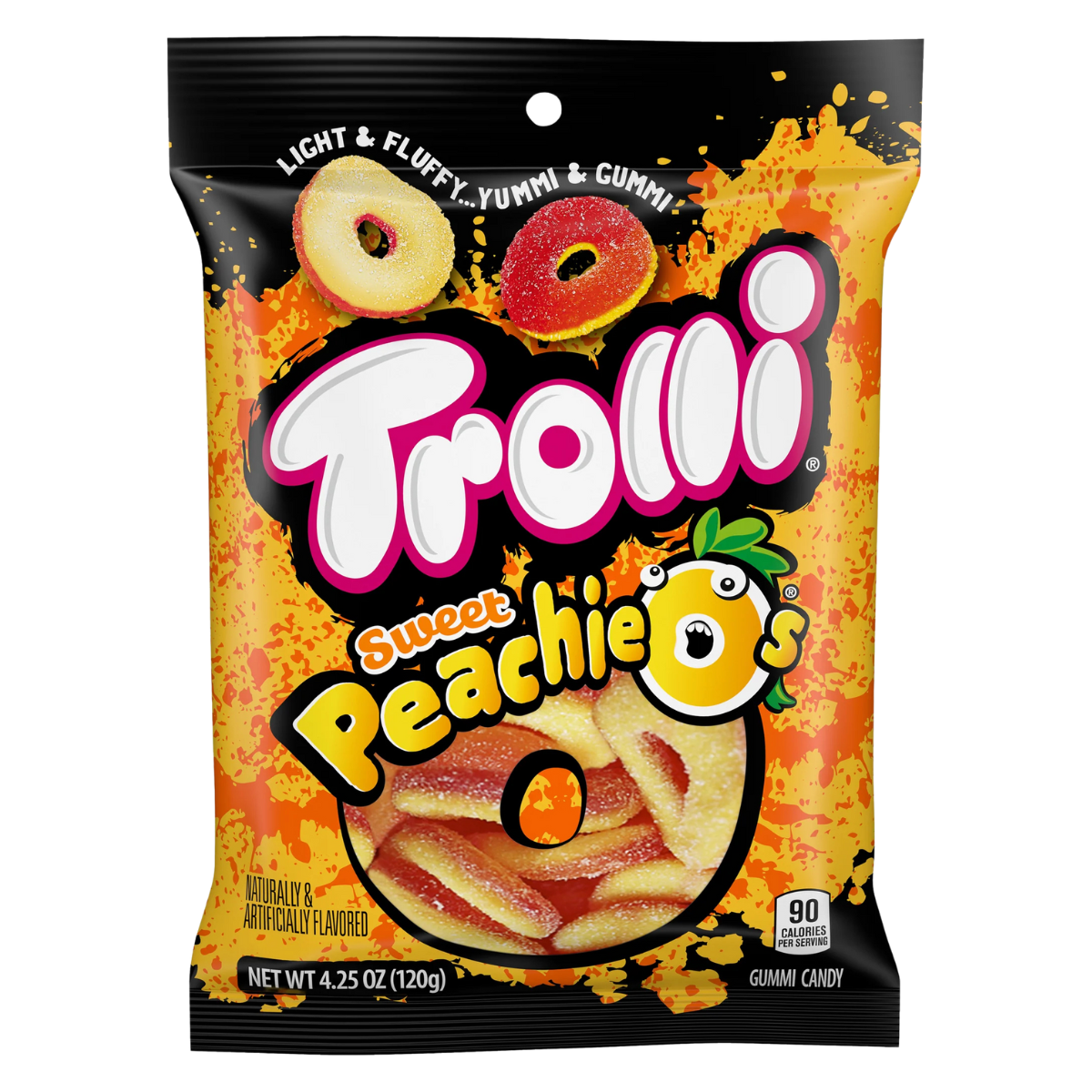 Trolli Gummy Candy Sour Bright Mix and Match 4.2 oz Bags Eggs Crawlers Strawberry Puffs Peachy Fruit Punch Sour Candy