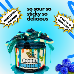 Sour Gooey Gummies – Blue Raspberry, Wild Cherry & Green Apple | Candy