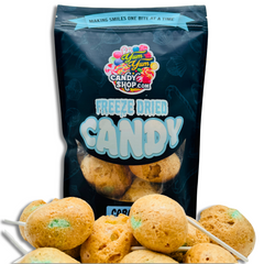 Freeze dried caramel apple pops in resealable bag – Yum Yum Candy Shop