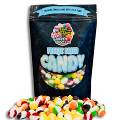 Freeze Dried Rainbow Krunchies Candy – colorful sweet crunchy treats – Yum Yum Candy Shop