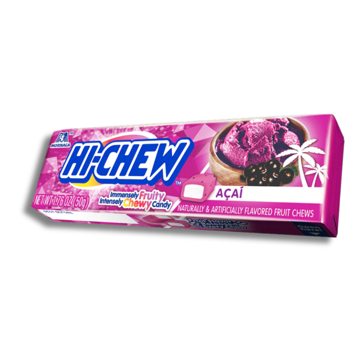Hi-Chew acai berry chewy fruit candy stick gluten free