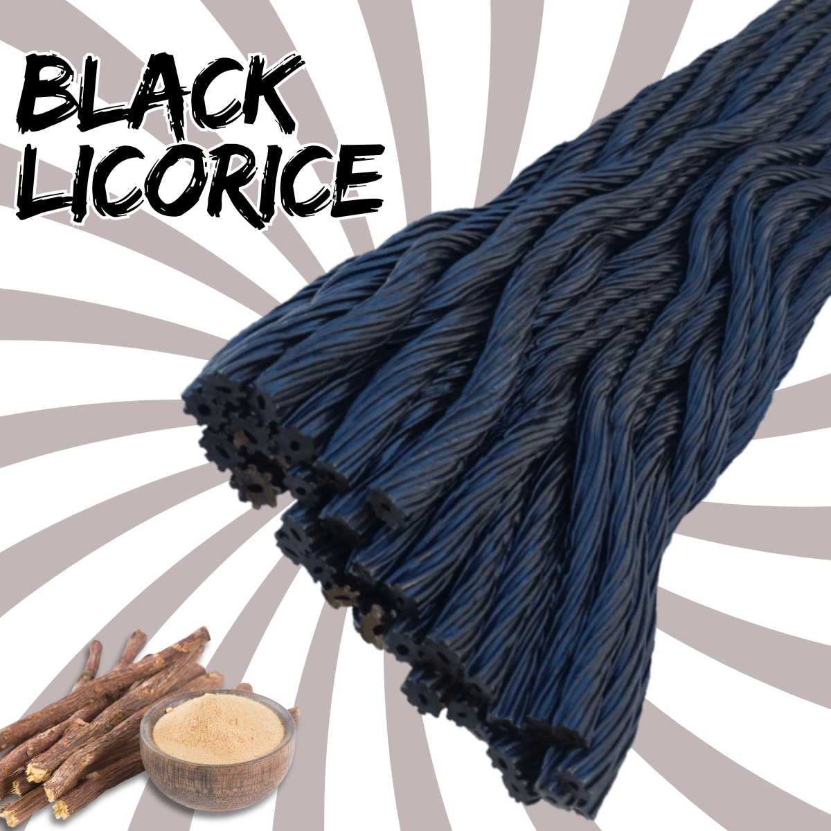 Timbo's 24" Premium Licorice Rope (Pack of 1) Multiple Flavors Sour Sweet Spicy High Quality Ingredients