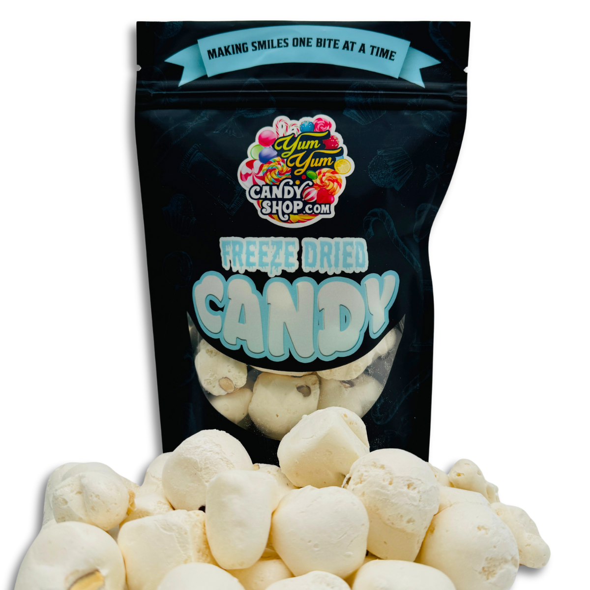 Almond nougat crunch Bites Freeze Dried Candy Snack