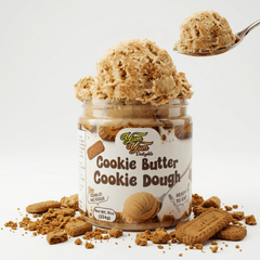 Edible Cookie Butter Cookie Dough – The Ultimate No-Bake Treat - Egg-Free - With Biscoff Crumbles - Yumyumcandyshop