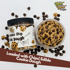 Edible Chocolate Chip Cookie Dough – The Ultimate No-Bake Treat - Yum Yum Delights - Yumyumcandyshop