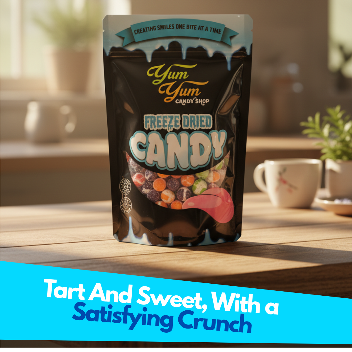 bag of yum yum candy shop freeze dried itty bitties