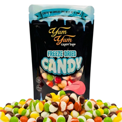 Freeze Dried Rainbow Krunchies - Snack Candy | Yum Yum Candy Shop