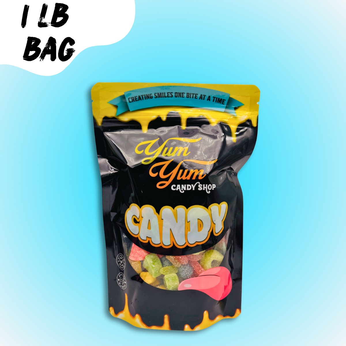 Ultimate Gummy Candy Mix Over 150 Kinds Sweet Sour Snack Yum Yum Candy Shop 1lb