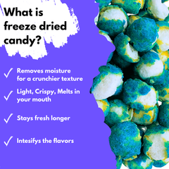 What is freeze-dried candy? Benefits include intense flavor, crunch, and longer shelf life